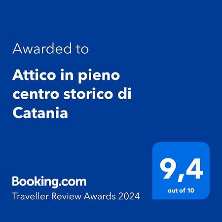 Attico In Pieno Centro Storico Di Catania Apartment Екстериор снимка